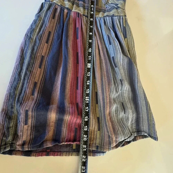 Roxy || Little Girl's Dress Pastel Ikat Style Surf Sun Coastal Sz Small - Picture 11 of 12